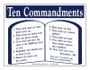 ten commandments yard signs